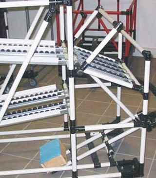 精益管展示架應(yīng)用